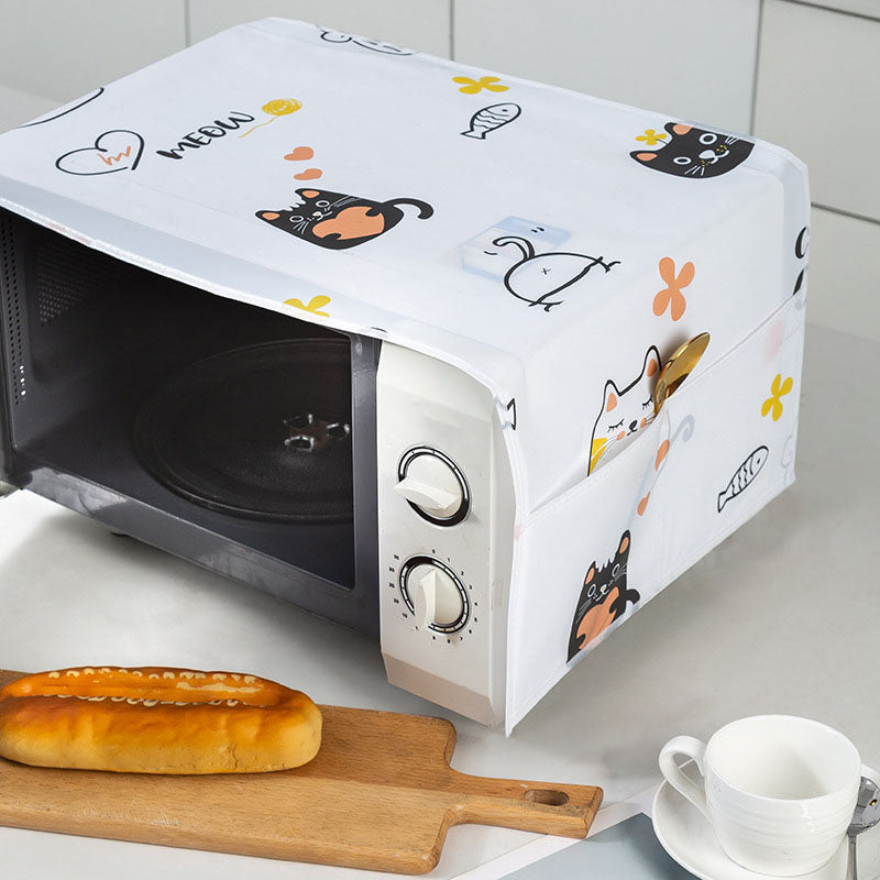 (Buy 2 Get 2 Free) Fridge Cover & Microwave Oven Dust Cover