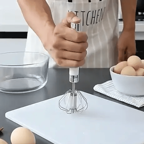 Hand Pressure Semi-automatic Egg Beater