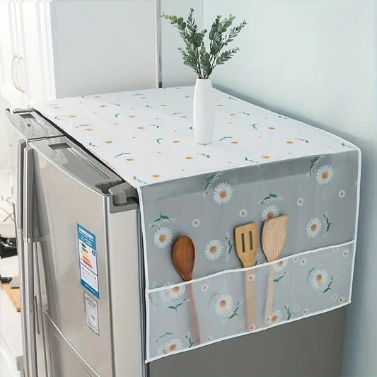 (Buy 2 Get 2 Free) Fridge Cover & Microwave Oven Dust Cover