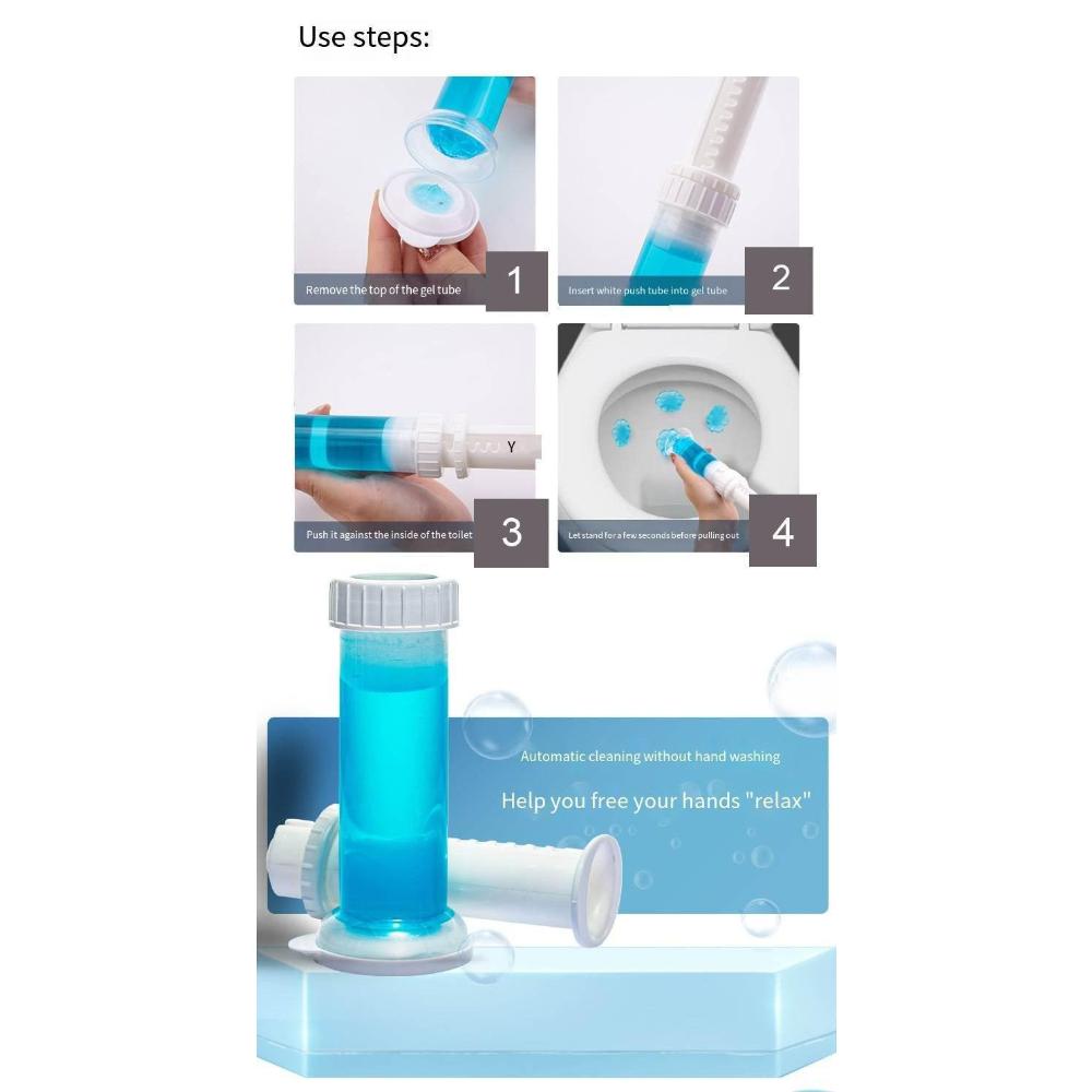 Toilet Gel Stamps with Different Floral Scents