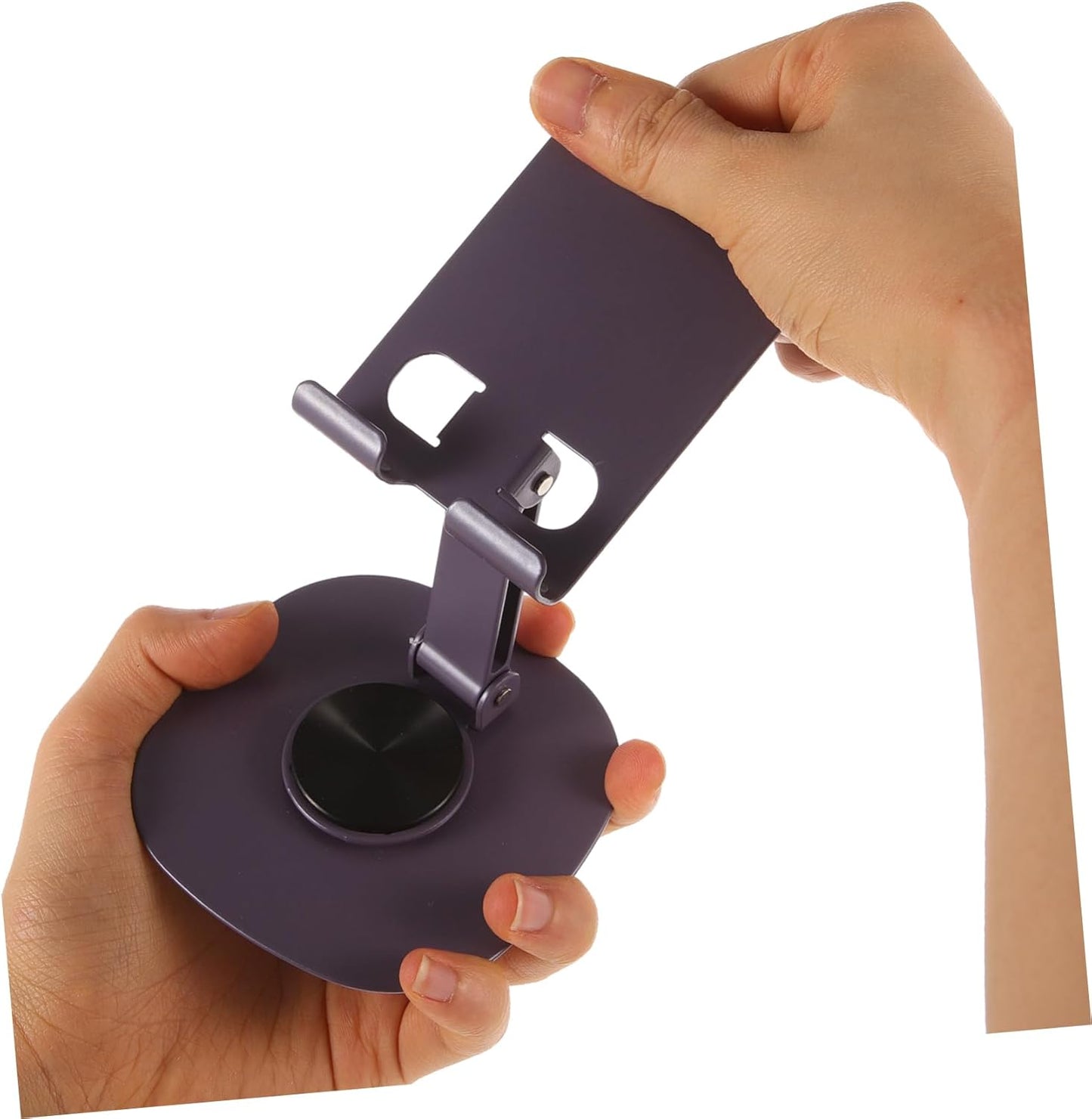 Metal Mobile Holder – 360° Rotatable Stand with Carbon Steel Plate