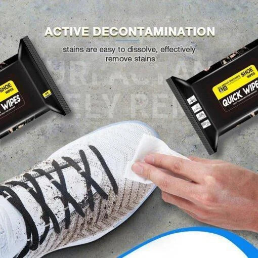 Instant Shoe Cleaning Wipes - 36 Wipes/Pack