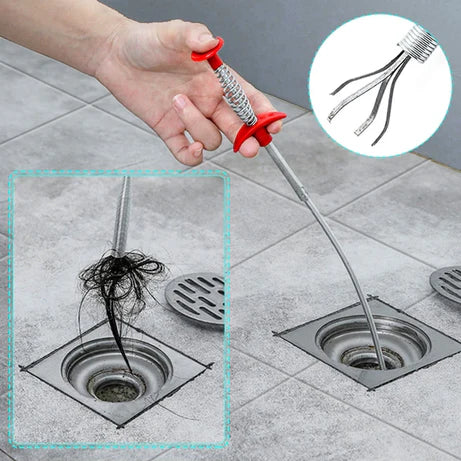 ( Buy 1 Get 1 Free ) Spring Pipe Dredging Remover Tools & Drain Cleaner Sticks