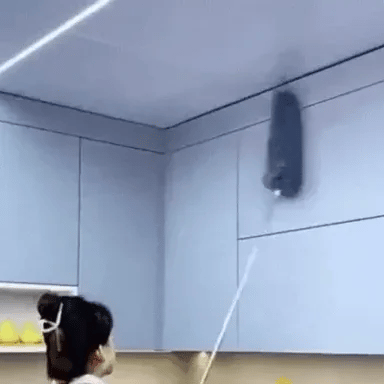 Stainless Flexible Duster For Fan Cleaning Mop With Extendable Long Rod