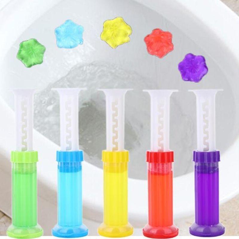 Toilet Gel Stamps with Different Floral Scents