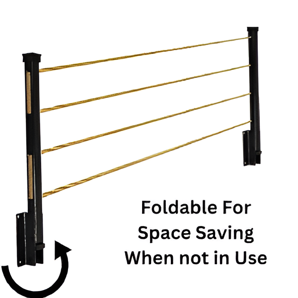 Cloth Drying Stand (24 Inches) with Free Rope