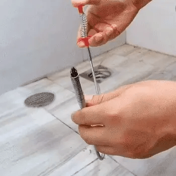 ( Buy 1 Get 1 Free ) Spring Pipe Dredging Remover Tools & Drain Cleaner Sticks